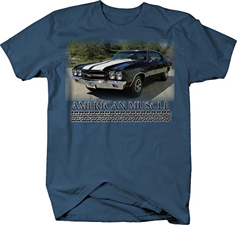 American Muscle Car Chevy Chevelle SS Racing Classic Tshirt