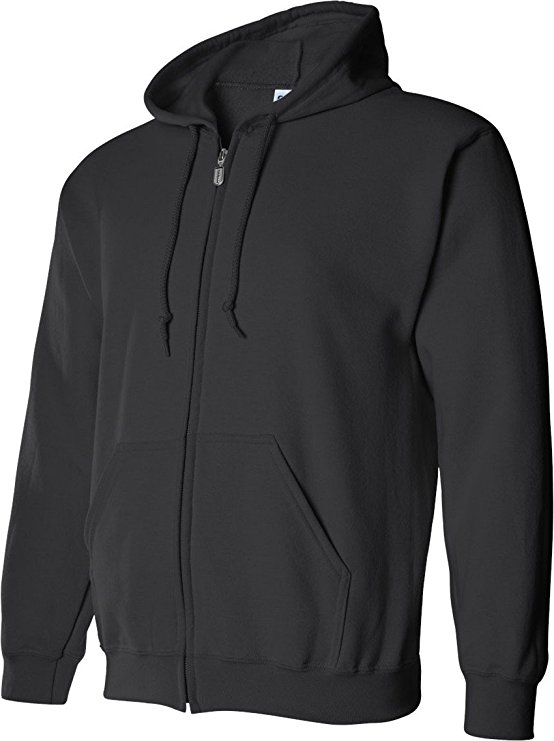 Gildan mens Heavy Blend 8 oz. 50/50 Full-Zip Hood(G186)