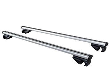 TMS 48" Universal Car Wagon Aluminum Roof Top Rail Rack Cross Bars Luggage Carrier