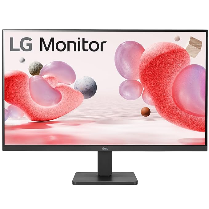 LG 27MR400 (27 inch, 68.5 cm) IPS Full HD Monitor (1920x1080) with AMD FreeSync, 100Hz Refresh Rate, OnScreen Control, Ergonomic Design (Black)