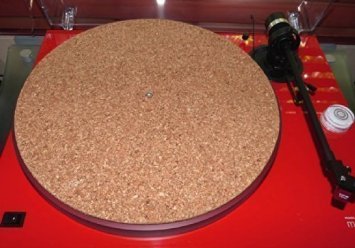 (1) New Turntable Toys TC-1 Cork Audiophile Turntable Mat 1/4-inch thick