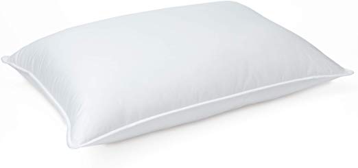 DOWNLITE Hotel & Resort Medium Density 230 TC EnviroLoft AAFA Certified Down Alternative Allergen Pillow (King)