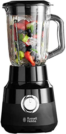 Russell Hobbs 24722 Desire Jug Blender, 1.5 Litre Smoothie Maker and Soup Liquidiser, Matte Black, 650 W