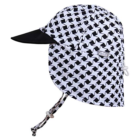 JAN & JUL Boys Aqua-Dry UV Sun Protection Swim Hat, Adjustable Straps, for Baby, Toddler, Kids
