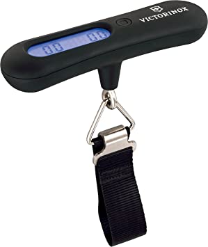 Victorinox Digital Luggage Scale, Black/Red Logo, One Size