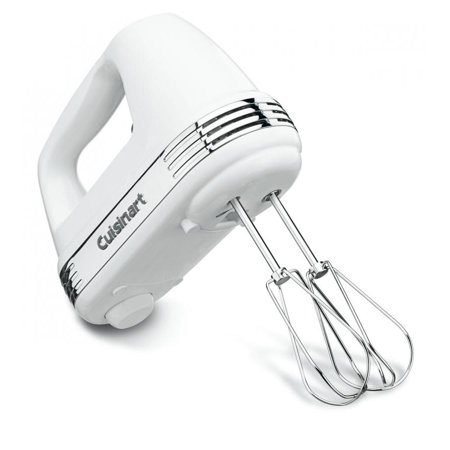 Cuisinart Power Advantage PLUS 9-Speed 220-Watt Hand Mixer, White