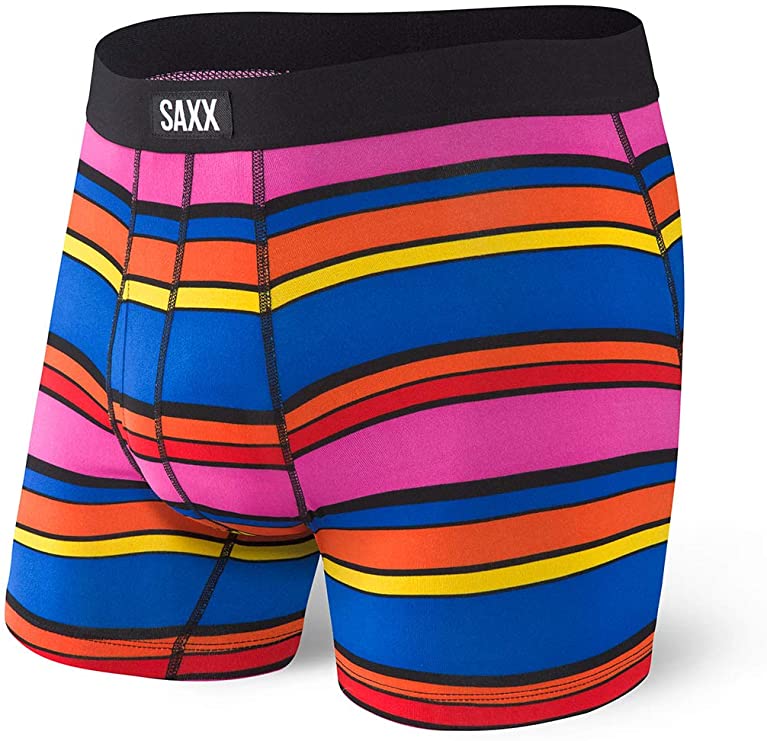 Saxx Underwear Men's Boxer Briefs - Daytripper Men’s Underwear - Boxer Briefs with Built-in Ballpark Pouch Support, Core