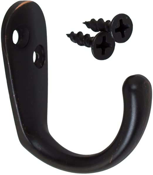 7005-ORB-10 GlideRite Oil Rubbed Bronze Small Robe Hook (Pack of 10)