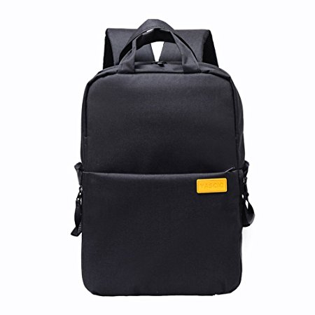 YuHan Oxford Multi-function Waterproof Anti-shock SLR/ DSLR Camera Backpack Smart Photography Video Bag Travel Rucksack for Nikon Canon Sony Pentax Sony Camera with Rain Cover