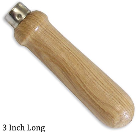Hawk 3' Wooden Handle With Smooth Finish For File Or Chisel: F-88300-Z02 : ( Pack of 2 Pcs )