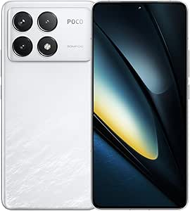 Xiaomi Poco F6 Pro Smartphone, Snapdragon® 8 Gen 2, 50MP Triple Camera, 120W HyperCharge, 5000mAh, 12GB 512GB, White