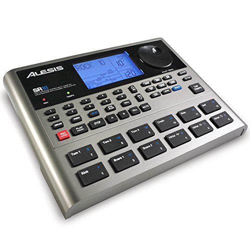 Alesis SR-18 | Studio-Grade Standalone Drum Machine With On-Board Sound Library, Performance Driven I/O and In-Built Effects / Processors