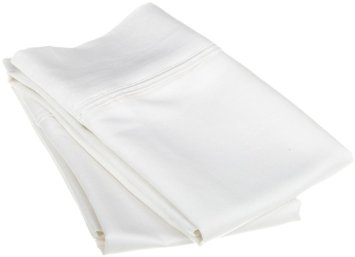 Rajlinen Luxury Egyptian Cotton 600-Thread-Count Sateen Finish 2 Qty Pillow Case Body 20"X60" Size White Solid