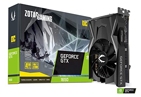 ZOTAC Gaming Geforce GTX 1650 OC 4GB GDDR5