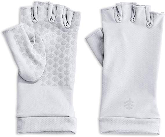 Coolibar UPF 50  Unisex Fingerless Sun Gloves - Sun Protective