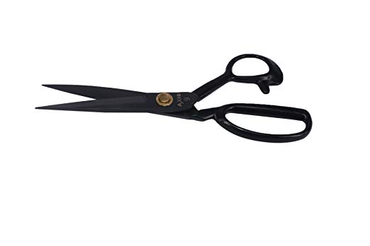 Axis Scissors 9 Inch Black - Professional Heavy Duty Industrial Strength High Carbon Steel Shears for Fabric Leather Paper Sewing Craft Home Office Artists Students Tailors Dressmakers