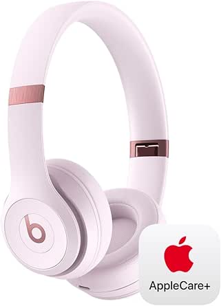 Beats Solo4 with AppleCare  for Headphones (2 Years) - Cloud Pink