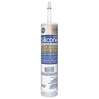 Clear Sealant, Silicone, 10.1 oz. Cartridge - 1 Each