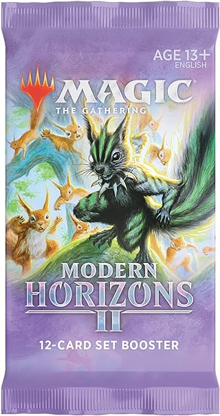 Magic The Gathering C97540001 Modern Horizons 2 Set Booster Pack, Multi