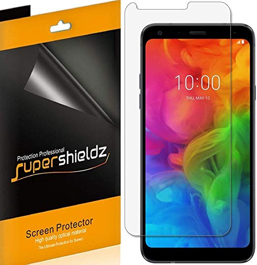 (6 Pack) Supershieldz for LG Q7 Screen Protector, High Definition Clear Shield (PET)
