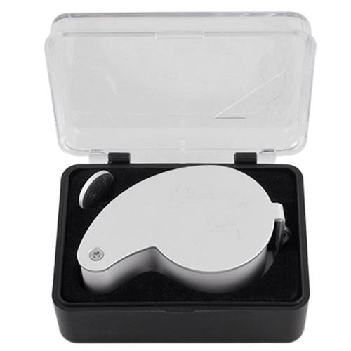 FACILLA® Jewelery 40X 25mm LED Loupe Magnifying Glass Magnifier