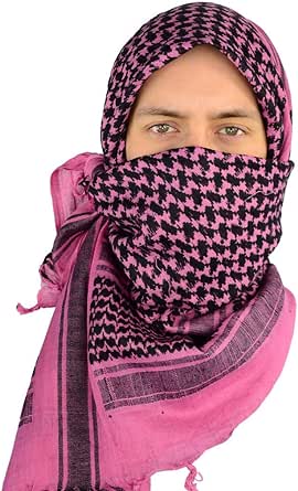 Mato & Hash Military Shemagh Tactical 100% Cotton Scarf Head Wrap