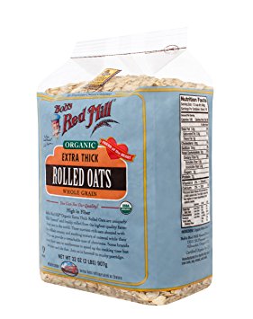Bob's Red Mill Organic Thick Rolled Oats, 32 Ounce