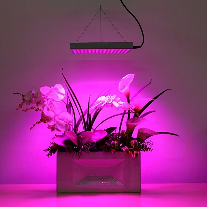 Amzdeal Plant Grow Light LED Panel Hydroponic Lamp for Indoor Flower Vegetable Growing, Red Blue 14W