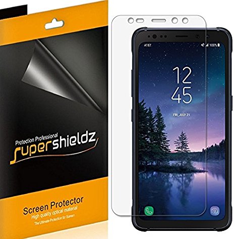 [6-Pack] Supershieldz for Samsung "Galaxy S8 Active" (Not Fit for Galaxy S8 / S8 Plus Model) Screen Protector, Anti-Bubble High Definition Clear Shield   Lifetime Replacements Warranty