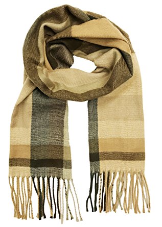 Geoffrey Beene Men's Scarf Cashmere Feel Made in Italy