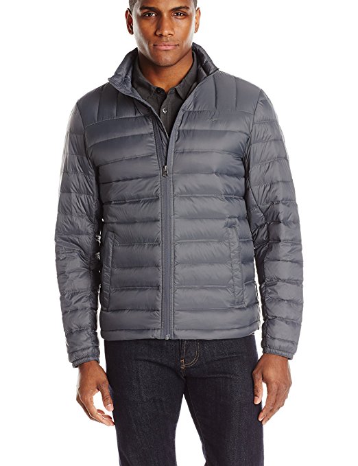 Dockers Men's Packable Pillow Down Jacket