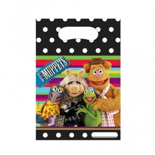 The Muppets Party -Muppets Party Plastic Loot Bags x 6