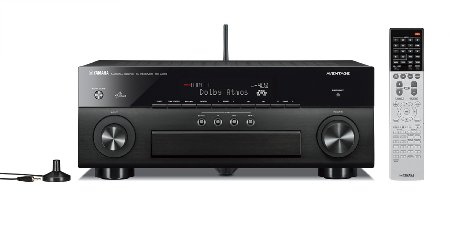 Yamaha RX-A850 72-Channel MusicCast AV Receiver with Built-In Wi-Fi and Bluetooth Black