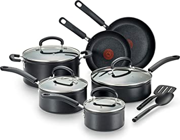 Excellence Non-stick 12 Pc. Cookware Set Black