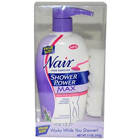 Nair Shower Power Max Women Hair Remover, 11 Ounce