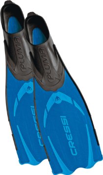 Cressi Pluma - Fins Full Foot Lightweight for Diving,Snorkeling,Swimming