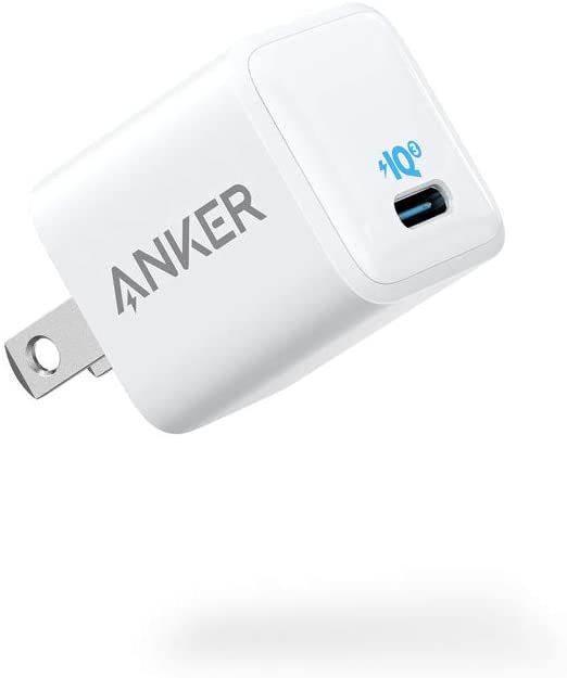 Anker Nano USB-C Charger, PIQ 3.0 Durable Compact Fast Charger, PowerPort III USB-C Charger for iPhone 12/12 Mini / 12 Pro / 12 Pro Max / 11, Galaxy, Pixel 4/3, iPad Pro (Cable Not Included)