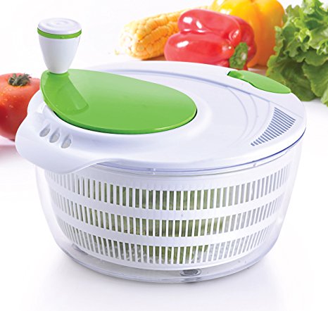 Kuuk Salad Spinner - Dry Salad, Vegetables, Pasta