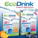Ecodrink Multivitamin Drink Mix 60 Packets - BERRY Flavor Only