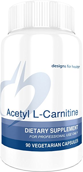 Designs for Health - Acetyl L-Carnitine - 800mg Extra Strength, 90 Capsules