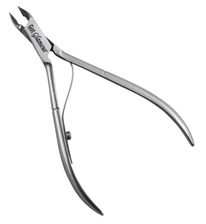 Cuticle Nipper - Made in the USA - Professional Grade 12 Jaw Single Spring Stainless Cuticle Cutter - Impeccable Fingers and Toes with this Salon-Quality Cuticle Remover