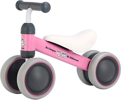 BEKILOLE Baby Balance Bike - Baby Bicycle for 12-24 Months, Sturdy Balance Bike for 1 Year Old, Perfect as First Bike and Birthday Gift, Safe Riding Toys for 1 Year Old Girl Gifts Ideal Baby Bike