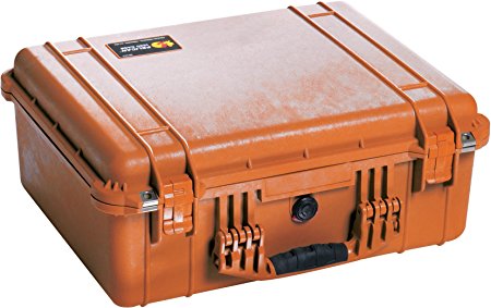 Pelican 1550 Case with Foam for Camera (Orange)