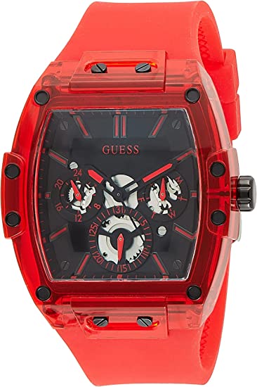 GUESS 43x51MM Crystal Accented Watch