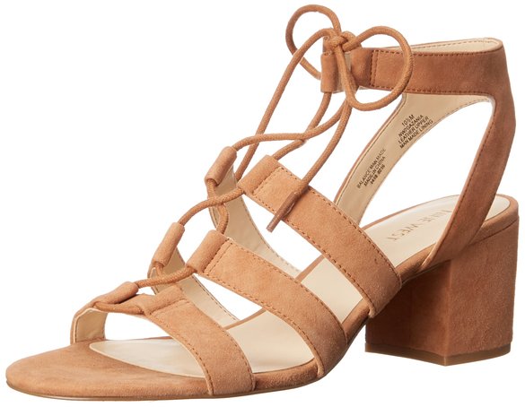 Nine West Women's Gazania Suede Heeled Sandal