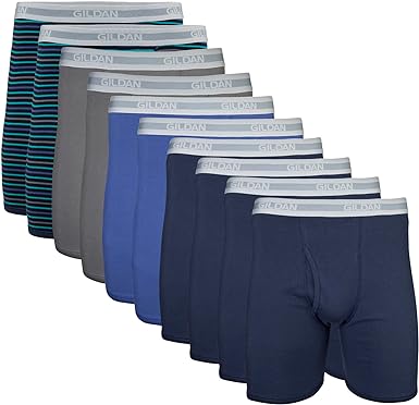 Gildan Men's Underwear Boxer Briefs, Multipack