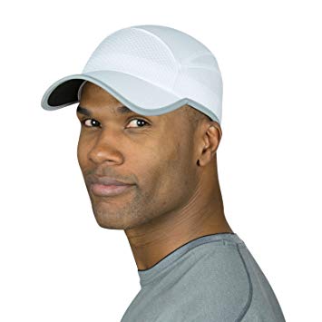 TrailHeads Reflective Running Cap | A Quick Dry Hat for Men | The Flashback 360 Sports Cap - 2 Colors