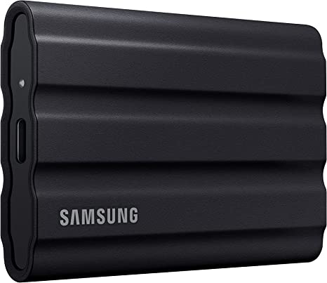 SAMSUNG T7 Shield Portable Solid State Drive USB 3.2 2TB, IP65 Water Resistant, External SSD Compatible with PC / Mac / Android / Gaming Consoles, MUPE2T0S/AM, 2022, Black