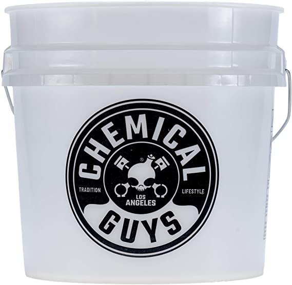 Chemical Guys ACC103 Heavy Duty Detailing Bucket with Chemical Guys Logo - 4.5 gal.