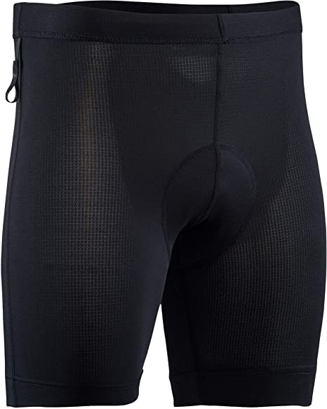 SILVINI Men's Padded Liner Shorts in Black for Cycling & All Other Outdoor Activities - Size M